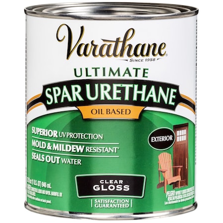 Varathane Varathane Ultimate Gloss Clear Oil-Based Spar Urethane 1 qt 9241H